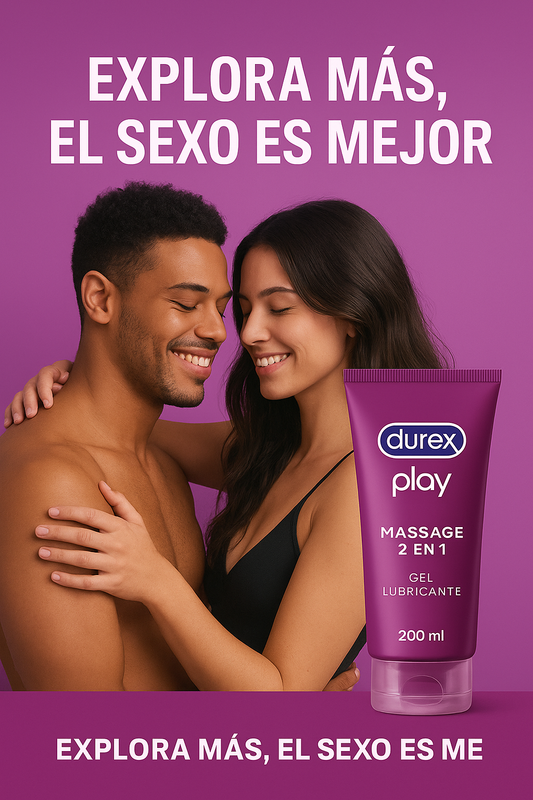 Durex Play Massage Gel Lubricante 2 en 1 con Aloe Vera - 200 ml
