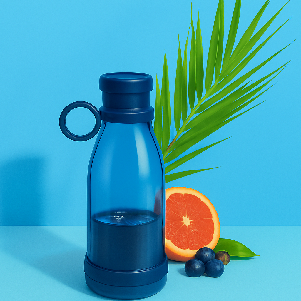 Mini Juice Blender Portable Electric Juicer Bottle 6 Blades Shake Orange Lemon USB Charging Fruit Mixer Fresh Squeezer Machine